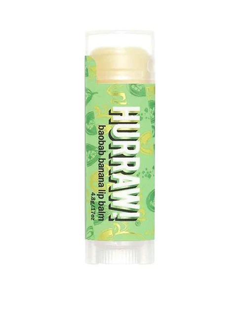 Бальзам для губ Hurraw Banana Lip Baim 4,8 г - фото 1 - Miraton