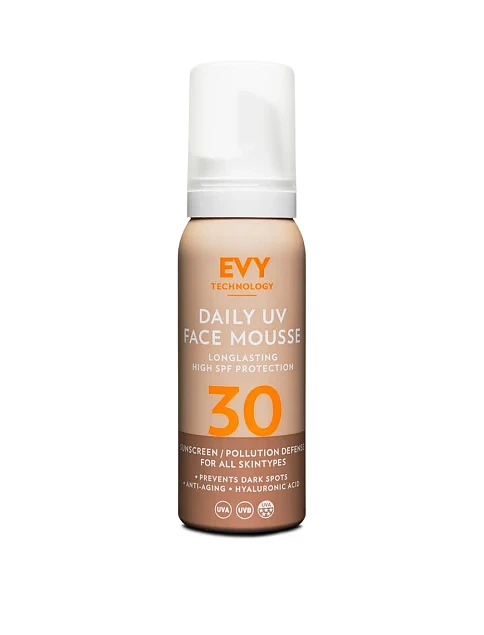 Захсний мус для обличчя EVY Technology Daily UV Face Mousse SPF 30 75 ml - фото 1 - Miraton