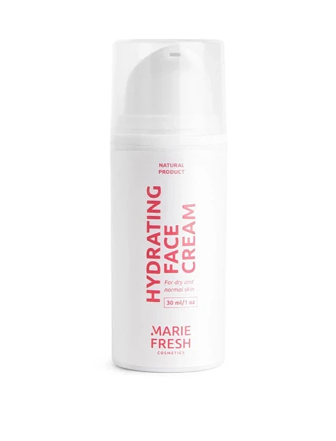 Крем для увлажнения лица Marie Fresh с гиалуроновой кислотой для сухой и нормальной кожи, 30 мл - фото 1 - Miraton