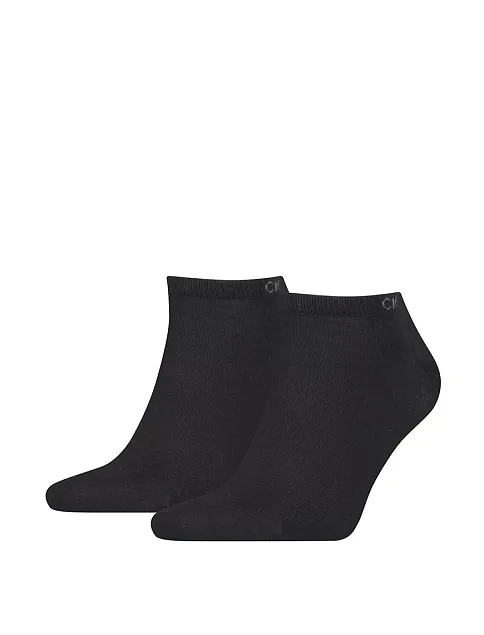 Мужские короткие носки Calvin Klein черные - фото 1 - Miraton