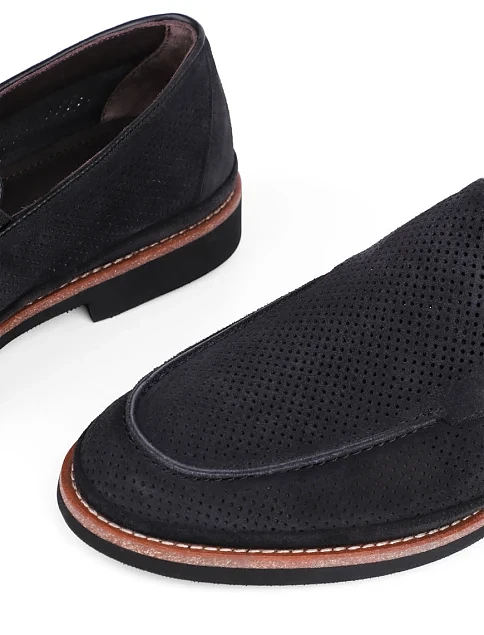 Чоловічі туфлі Miguel Miratez замшеві сірі - фото 5 - Miraton