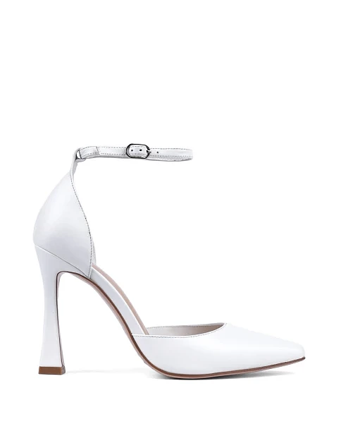 Жіночі туфлі MIRATON шкіряні білі - фото 1 - Miraton