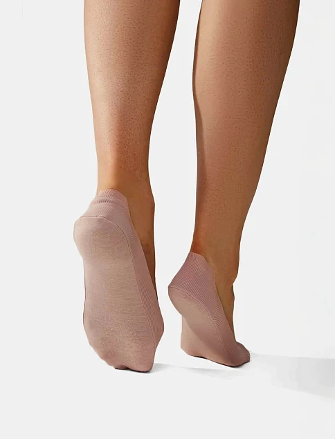 Следы женские из микрофибры зеленые 2 шт. - фото 4 - Miraton