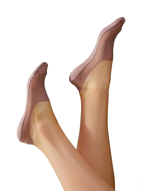 Следы женские сетчатые розовые 2 шт. - фото 4 - Miraton