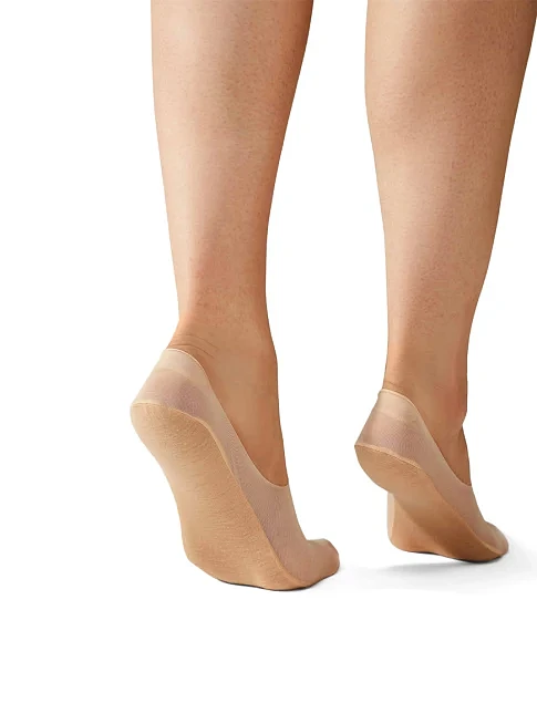 Следы женские сетчатые телесные 2 шт. - фото 2 - Miraton