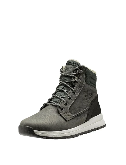 Мужские ботинки Helly Hansen из нубука серые с подкладкой из искусственного меха - фото 3 - Miraton