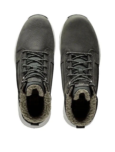 Мужские ботинки Helly Hansen из нубука серые с подкладкой из искусственного меха - фото 5 - Miraton