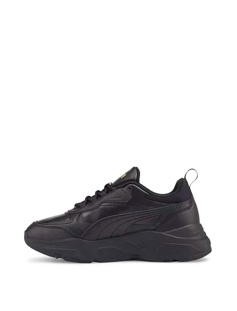 Женские кроссовки PUMA Cassia SL из экокожи черные - фото 3 - Miraton