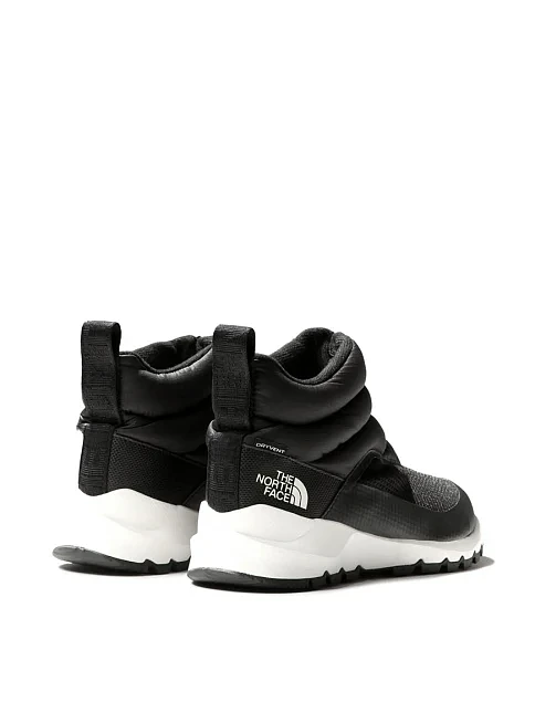 Женские ботинки The North Face из искусственной кожи черные с подкладкой из текстиля - фото 2 - Miraton