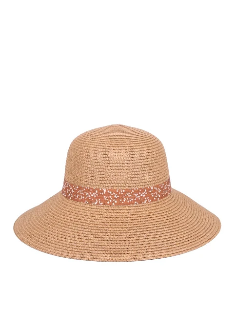 Шляпа из соломы кемел - фото 1 - Miraton
