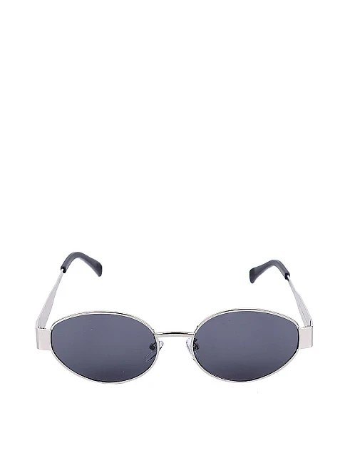 Солнцезащитные очки овальные серые - фото 1 - Miraton
