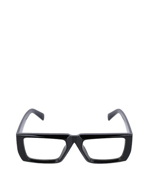 Имиджевые очки в черной оправе - фото 1 - Miraton