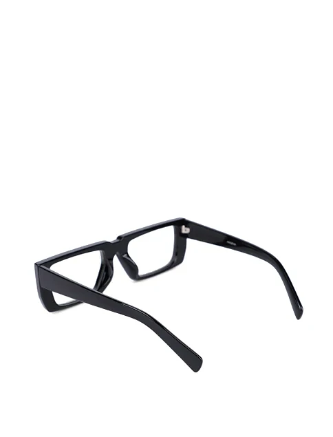 Имиджевые очки в черной оправе - фото 3 - Miraton