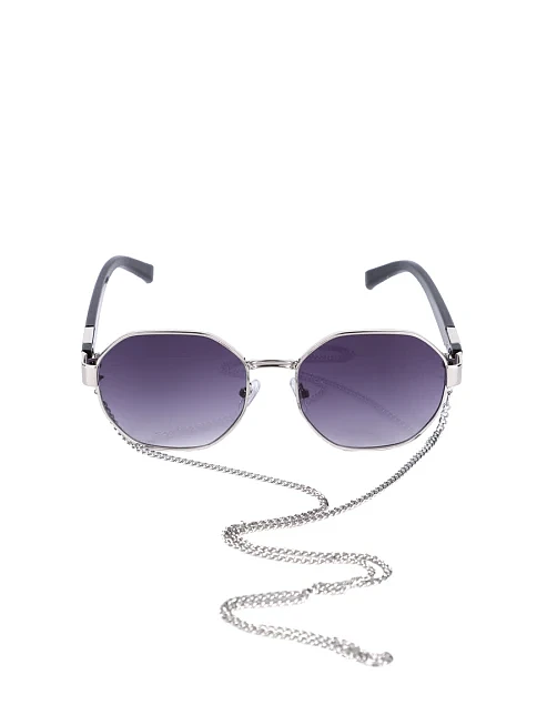 Солнцезащитные круглые очки серые - фото 1 - Miraton