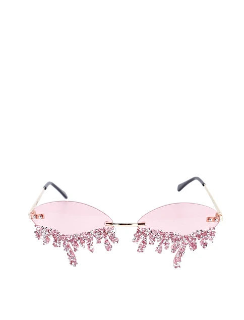 Имиджевые очки розовые - фото 1 - Miraton