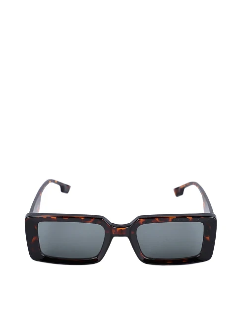 Солнцезащитные очки прямоугольные черные - фото 1 - Miraton