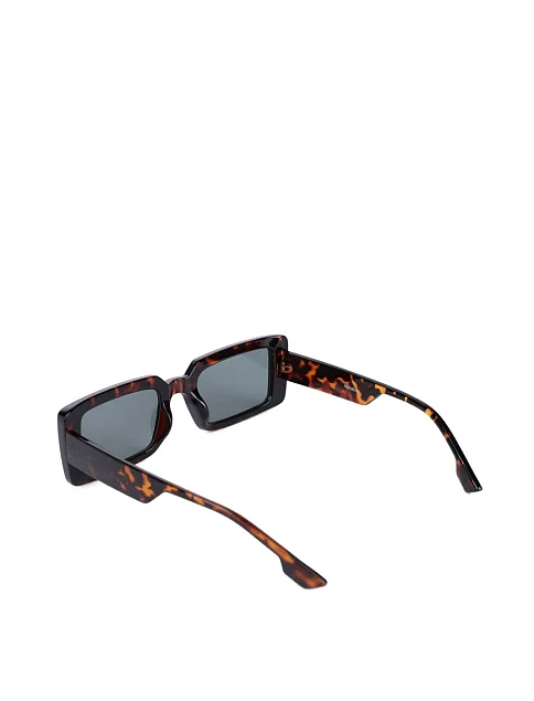 Солнцезащитные очки прямоугольные черные - фото 3 - Miraton