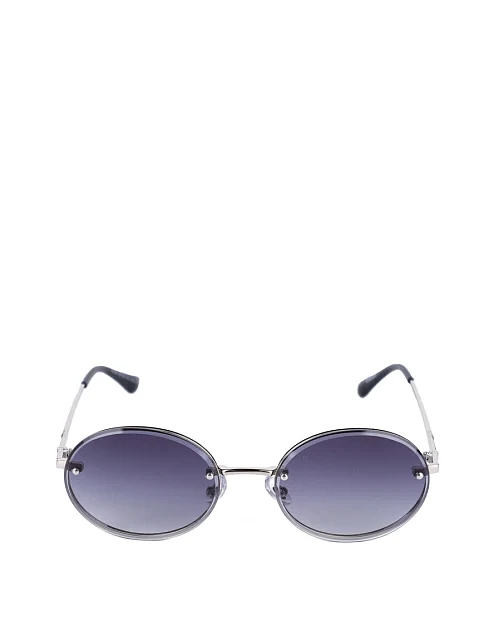 Солнцезащитные очки круглые синие - фото 1 - Miraton