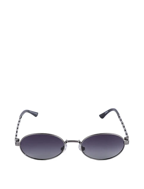 Сонцезахисні окуляри овальні чорні - фото 1 - Miraton