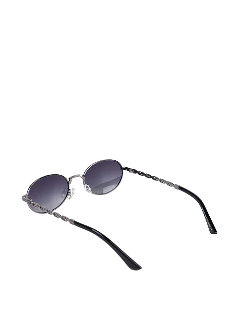 Сонцезахисні окуляри овальні чорні - фото 3 - Miraton