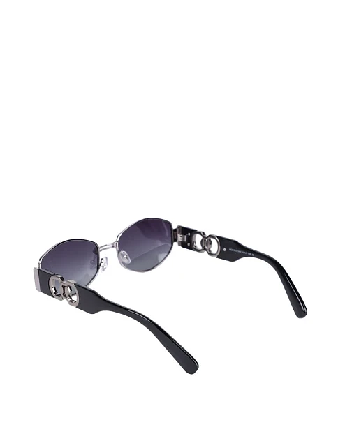 Солнцезащитные очки овальные серые - фото 3 - Miraton