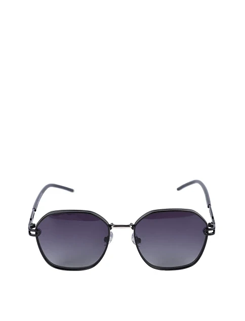 Солнцезащитные очки прямоугольные черные - фото 1 - Miraton