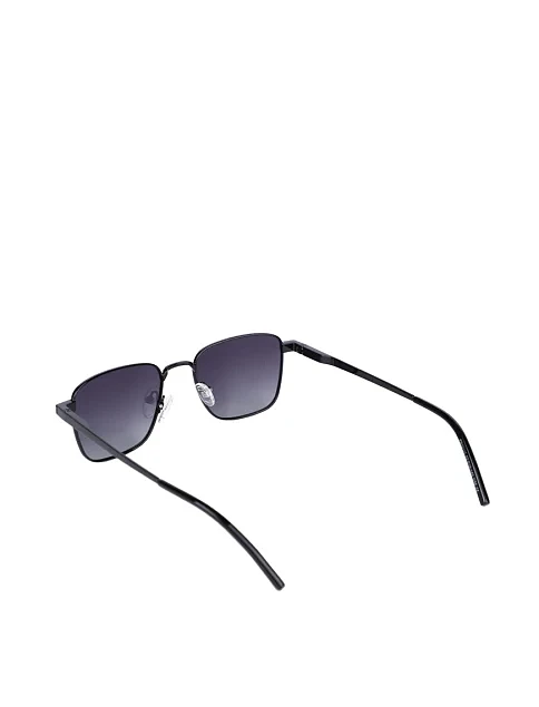 Сонцезахисні окуляри прямокутні чорні - фото 3 - Miraton