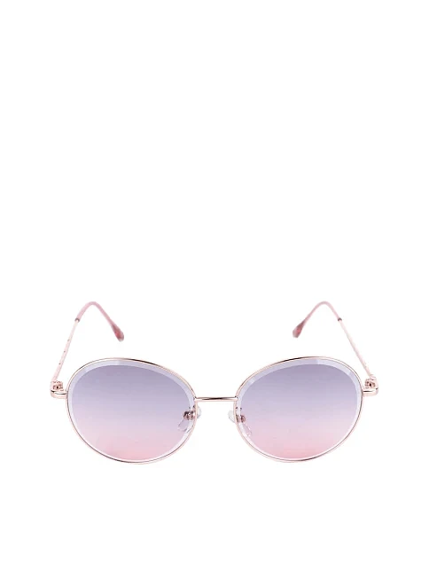 Солнцезащитные очки круглые разноцветные - фото 1 - Miraton