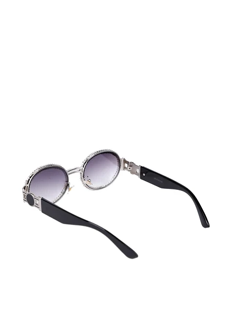 Имиджевые очки в стразах миндалевидные - фото 3 - Miraton