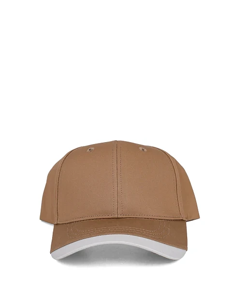 Кепка тканевая бежевая - фото 1 - Miraton