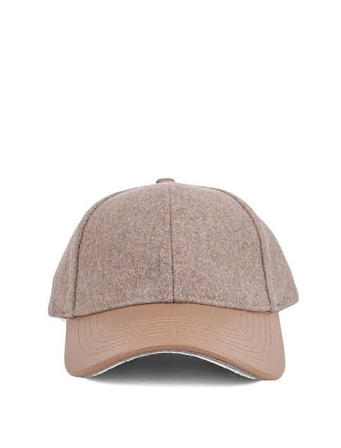 Кепка тканевая бежевая - фото 2 - Miraton