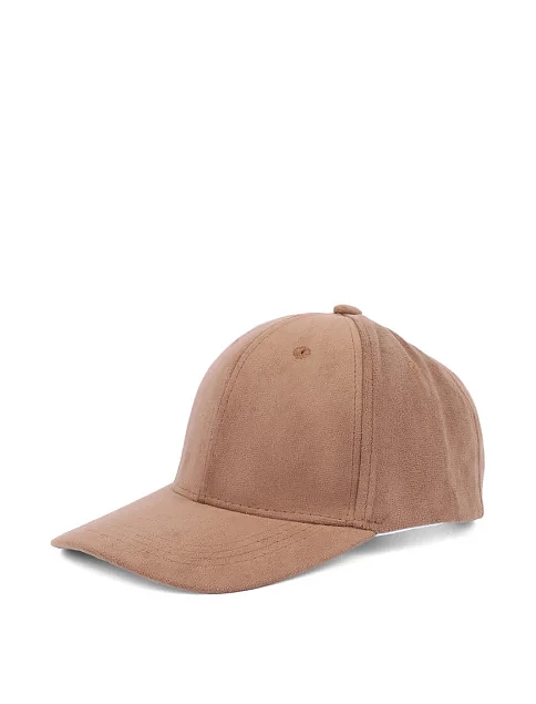 Кепка велюровая бежевая - фото 1 - Miraton