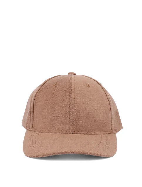 Кепка велюровая бежевая - фото 2 - Miraton