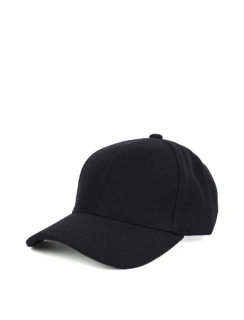 Кепка из шерсти черная - фото 1 - Miraton