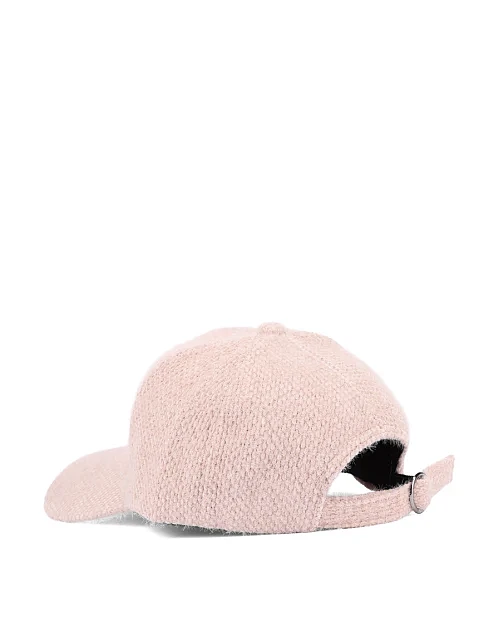 Кепка ангоровая бежевая - фото 3 - Miraton