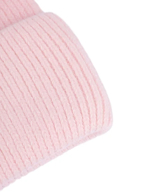 Шапка ангоровая розовая - фото 2 - Miraton