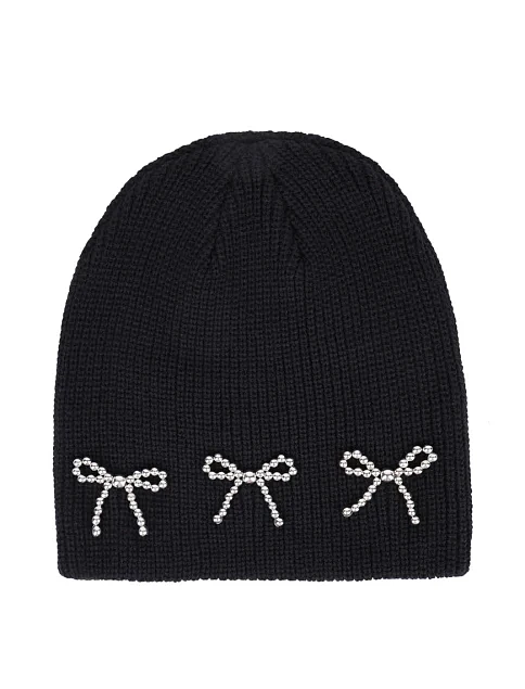 Шапка тканевая черная - фото 1 - Miraton