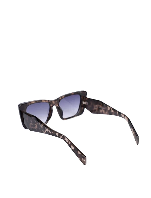 Солнцезащитные очки кошачий глаз серые - фото 3 - Miraton