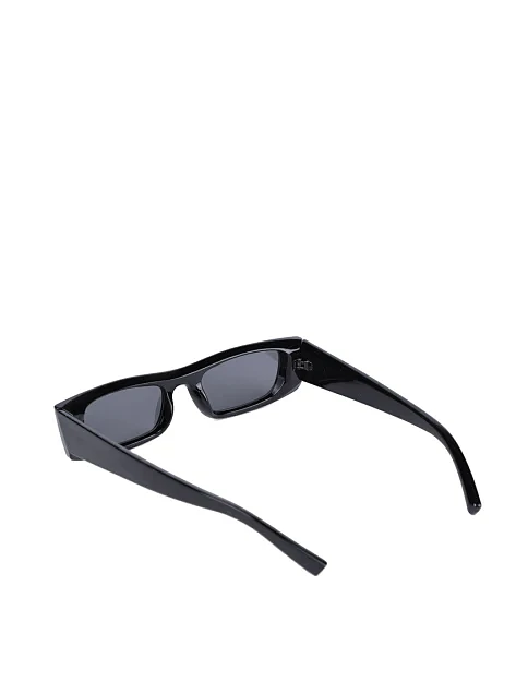 Солнцезащитные очки прямоугольные черные - фото 3 - Miraton