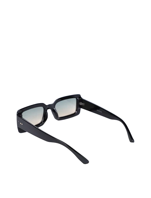 Солнцезащитные очки прямоугольные черные - фото 3 - Miraton