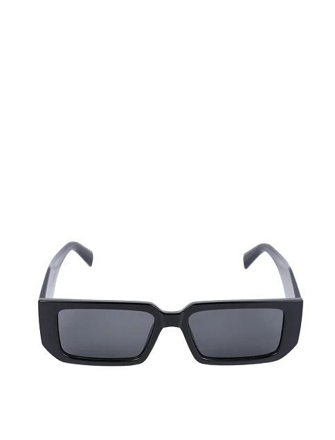 Солнцезащитные очки прямоугольные черные - фото 1 - Miraton