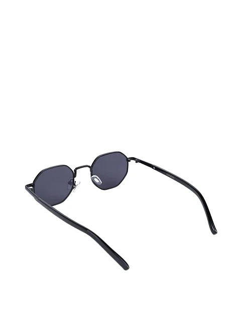 Сонцезахисні окуляри круглі чорні - фото 3 - Miraton