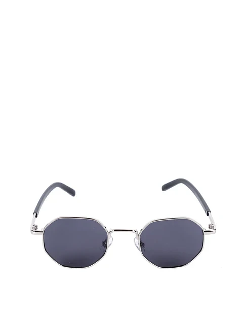 Солнцезащитные очки круглые серые - фото 1 - Miraton