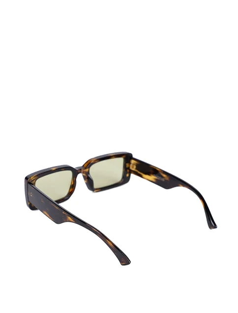 Сонцезахисні окуляри прямокутні зелені - фото 3 - Miraton