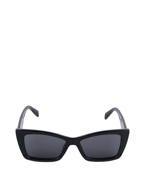Солнцезащитные прямоугольные очки черные - фото 1 - Miraton
