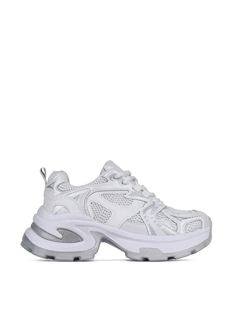 Женские кроссовки Attizzare из искусственной кожи белые - фото 1 - Miraton