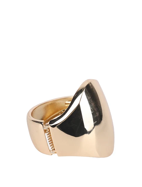 Жіночий широкий браслет в золоті - фото 2 - Miraton