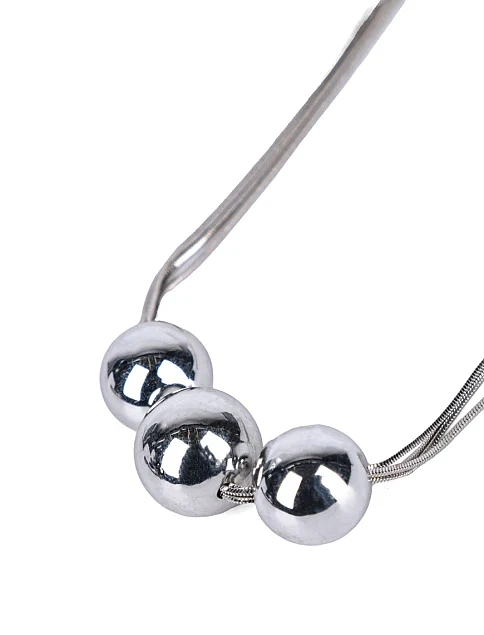 Намисто з багатошарового ланцюжка з намистом - фото 2 - Miraton