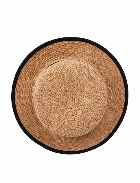 Шляпа из соломы кемел - фото 3 - Miraton