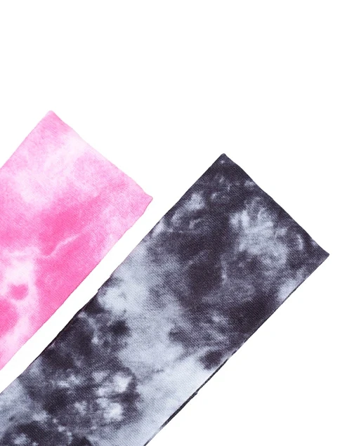 Набор повязок на голову тканевые разноцветные - фото 2 - Miraton